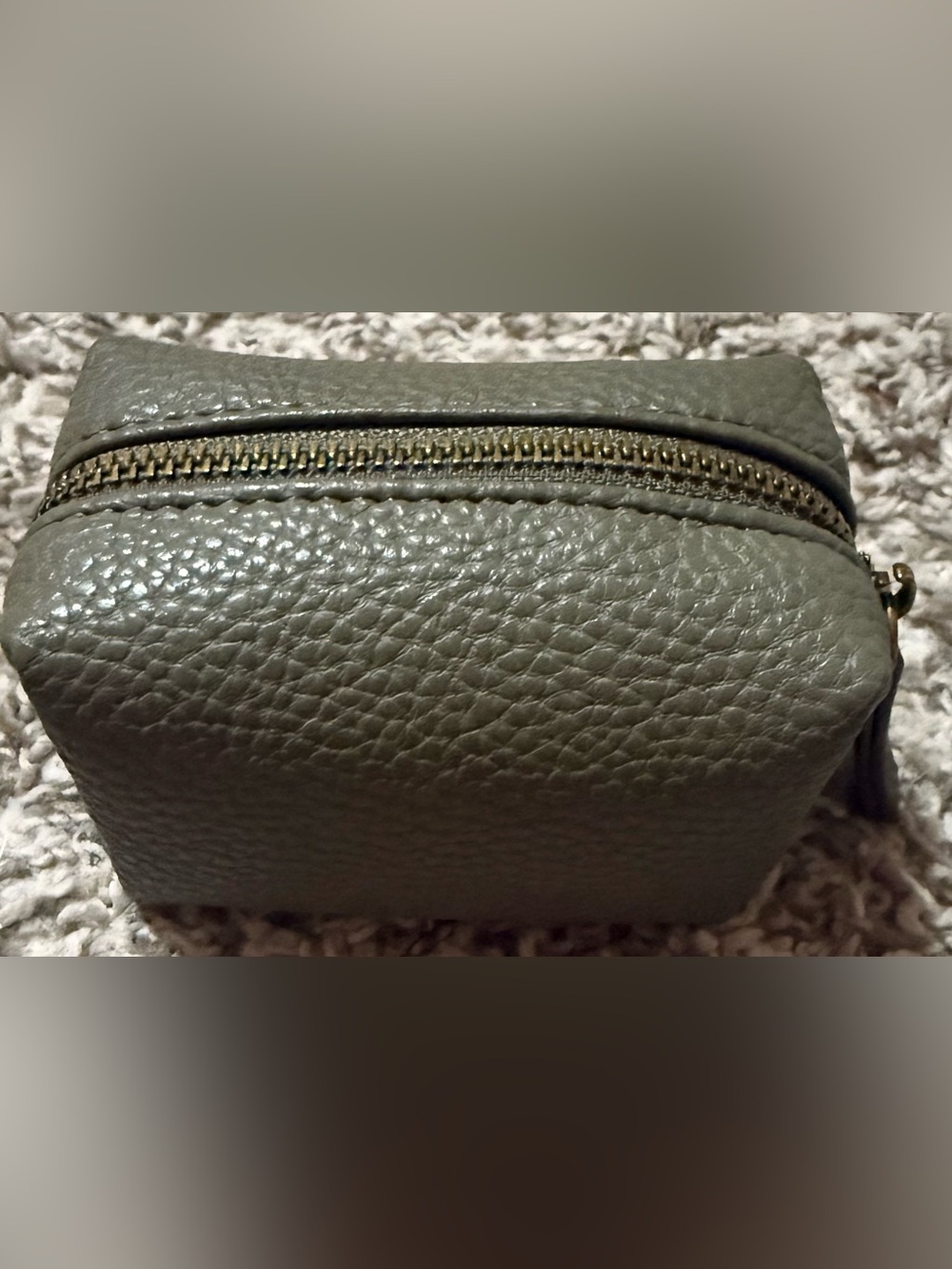 Steven Madden Mini Coin Pouch In Olive Green